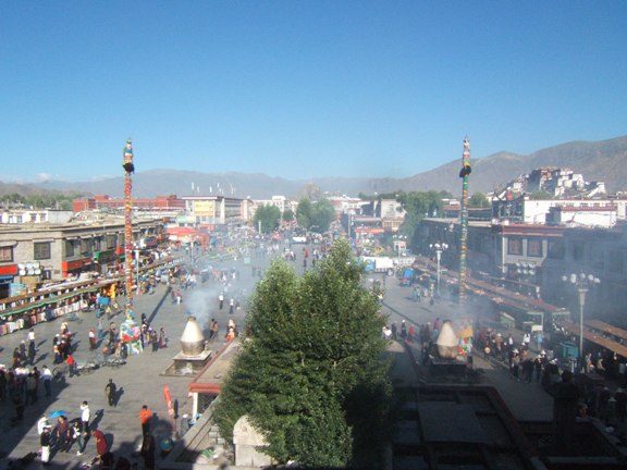 Le Barkhor - Place du Jokhang