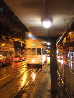 Tram - Des Voeux Road - HK Island